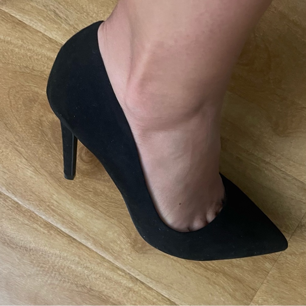 Call It Spring Black Pointed Heels - Picture 5 of 5